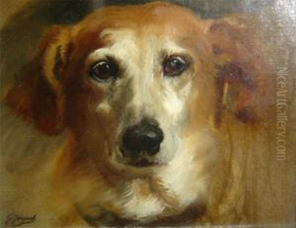 Toutoune Oil Painting by Jacquet Gustave