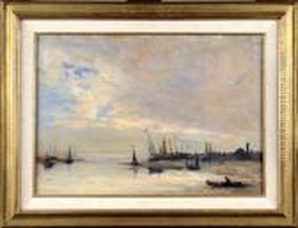 Marine Oil Painting by Armand Jamar