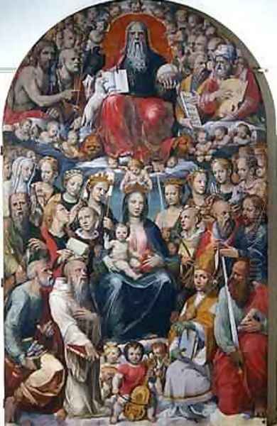 Paradise Oil Painting by Bartolomeo Neroni