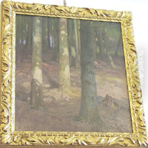 55 X 50.5 Cm, Framed Oil Painting by Adolf Kaufmann