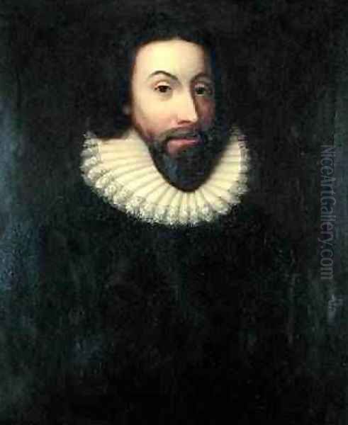John Winthrop 1588-1649 1834 Oil Painting by Charles Osgood