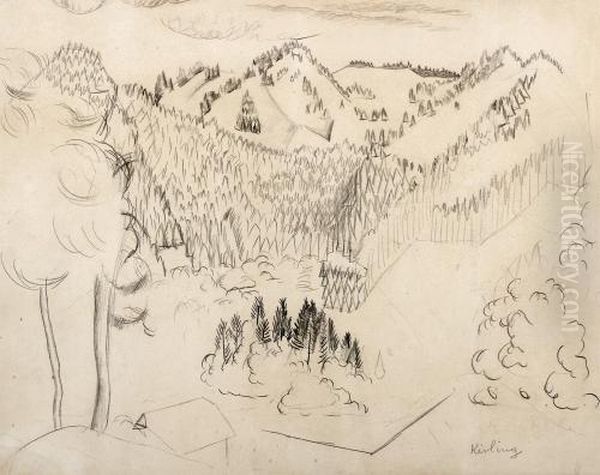 Landscape Oil Painting by Jean Kisling