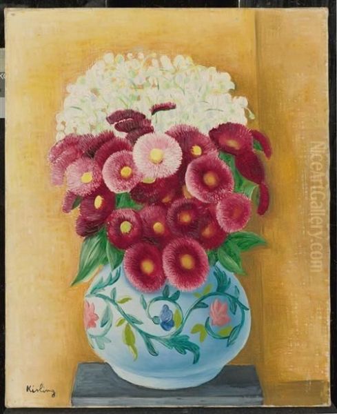 Bouquet Of Flowers. Oil Painting by Jean Kisling