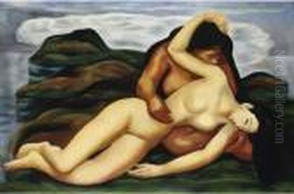 La Naufragee Oil Painting by Jean Kisling