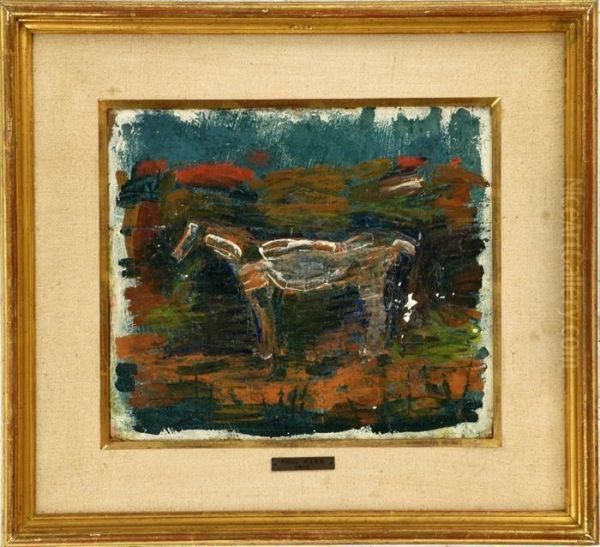 Horse Oil Painting by Paul Klee
