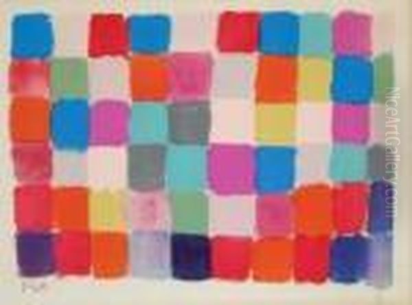 Composition En Couleurs Oil Painting by Paul Klee