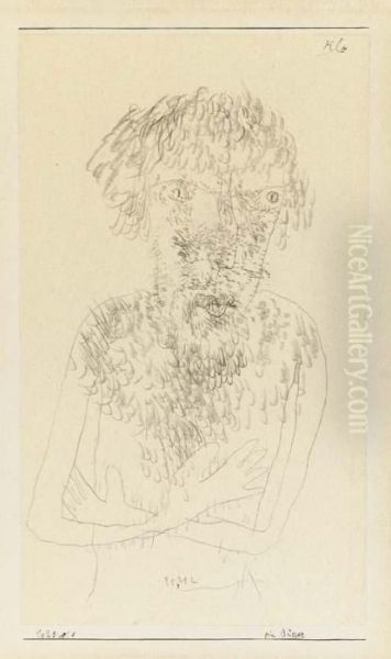 Ein Busser Oil Painting by Paul Klee