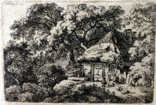 Untitled Oil Painting by Ferdinand Kobell