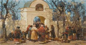 Outside The Church