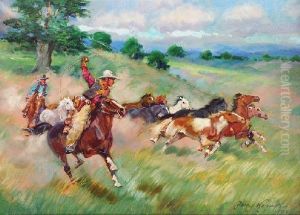 Cowboy Na Prerii