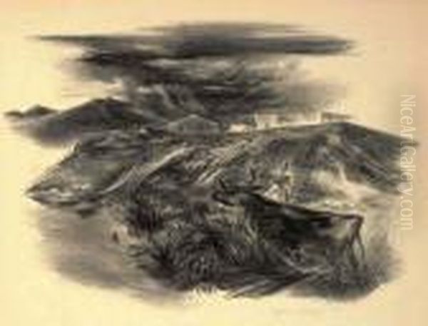 Taos (davis L79) Oil Painting by Yasuo Kuniyoshi