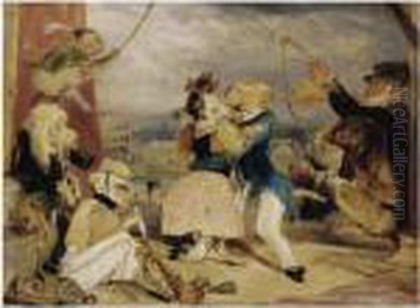 West End Fair Oil Painting by Landseer, Sir Edwin