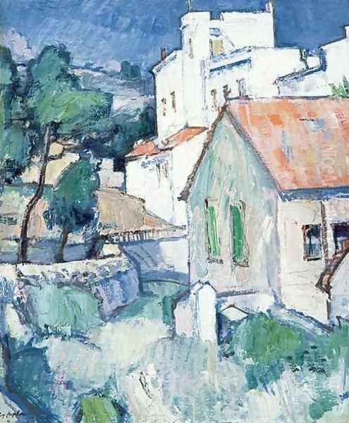 Cassis, c.1930 Oil Painting by Samuel John Peploe