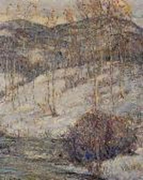 Blue Stream, No. 2 Oil Painting by Ernest Lawson