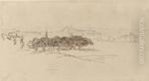 The Citadel At Corfu Oil Painting by Edward Lear