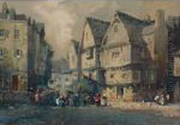 Falaise, France Oil Painting by Noel Harry Leaver