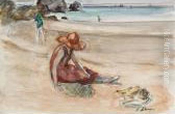 Jeune Fille Oil Painting by Henri Lebasque