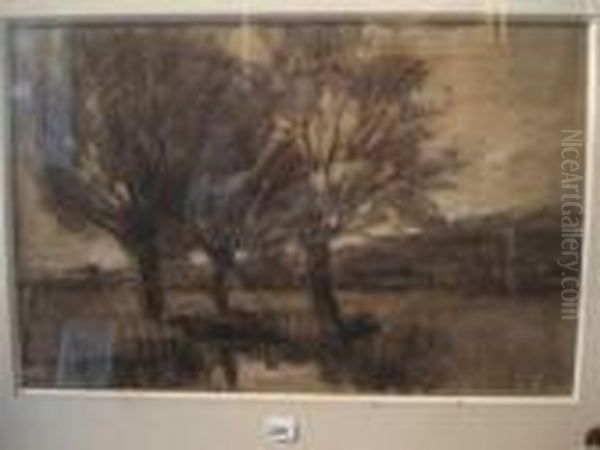 Ruisseau Dans La Campagne Oil Painting by Albert Lebourg