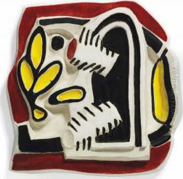 Nature Morte Oil Painting by Fernand Leger