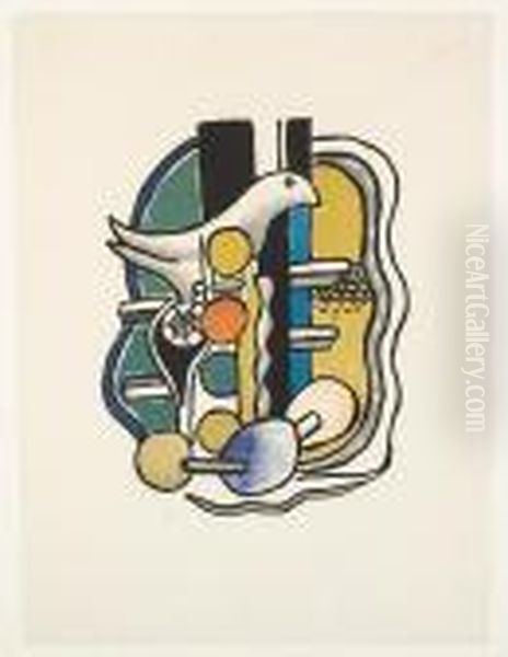 La Colombe Oil Painting by Fernand Leger