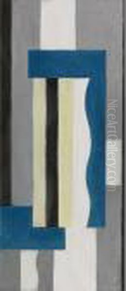 Composition Oil Painting by Fernand Leger