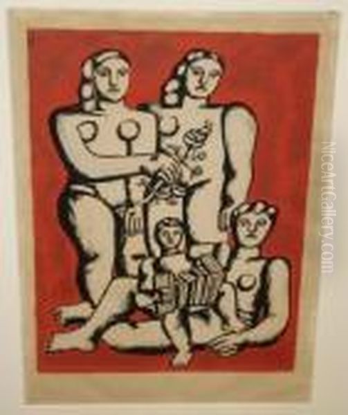 Sans Titre Oil Painting by Fernand Leger
