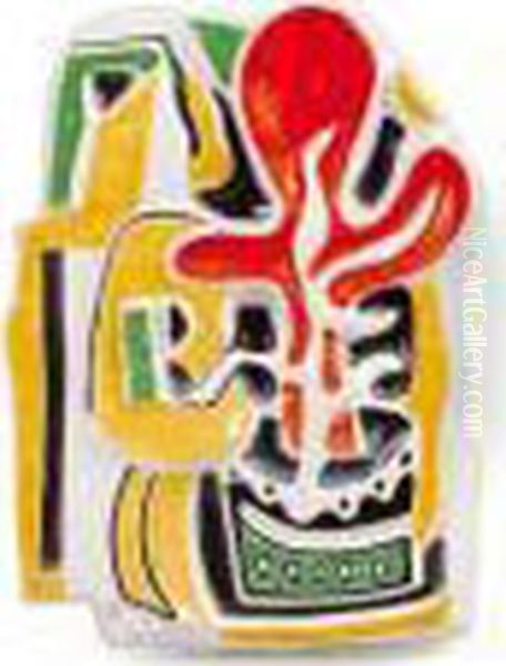 Ceramique Oil Painting by Fernand Leger