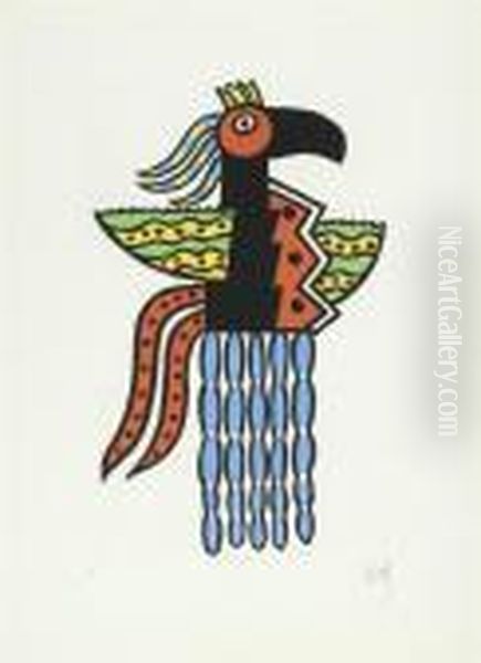 L' Oiseau Magique Oil Painting by Fernand Leger