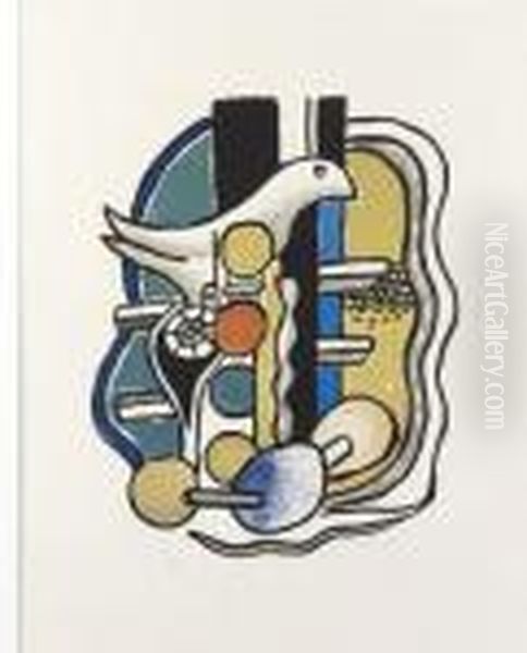La Colombe Oil Painting by Fernand Leger