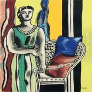 Interior With Woman
