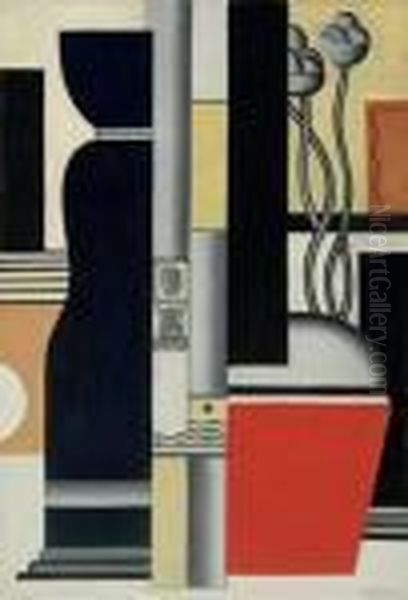 Nature Morte Oil Painting by Fernand Leger