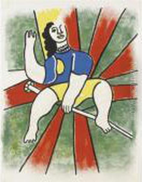 Le Cirque Oil Painting by Fernand Leger
