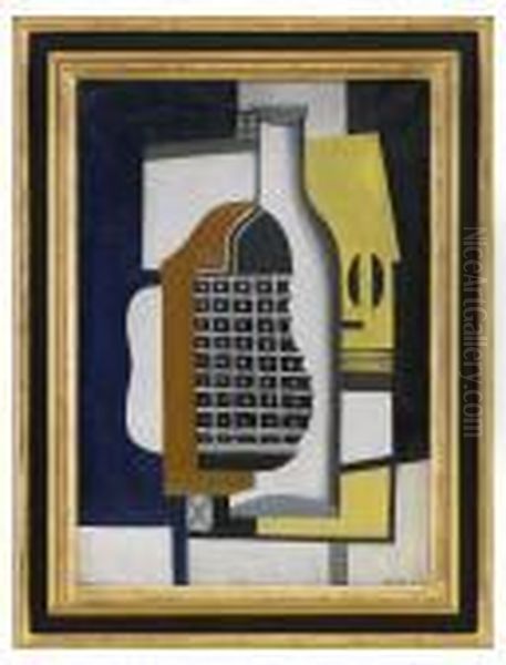 Nature Morte Oil Painting by Fernand Leger