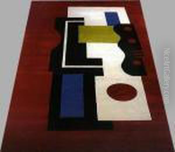 Grenat Oil Painting by Fernand Leger