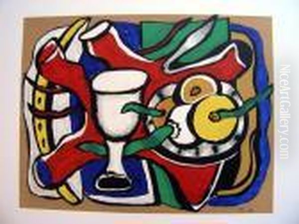 La Chaise Oil Painting by Fernand Leger