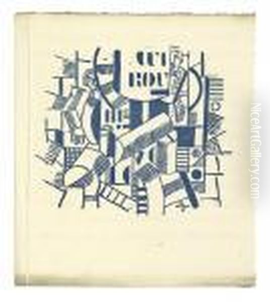 J'ai Tue By Blaise Cendrars. Oil Painting by Fernand Leger