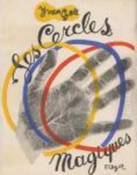 Les Cercles Magiques. Oil Painting by Fernand Leger