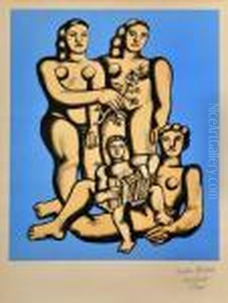 Sans Titre Oil Painting by Fernand Leger