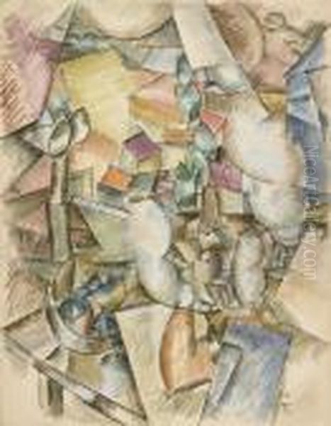 Le Fumeur Oil Painting by Fernand Leger