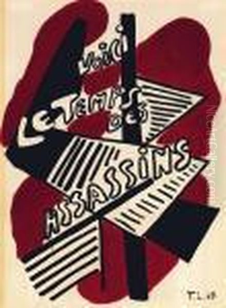 Voici Le Temps Des Assassins Oil Painting by Fernand Leger