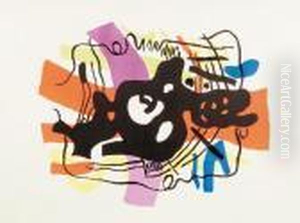 La Racine Noire Oil Painting by Fernand Leger