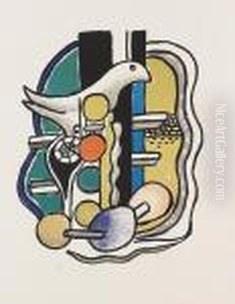 La Colombe Oil Painting by Fernand Leger