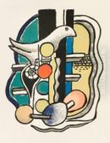 La Colombe Oil Painting by Fernand Leger