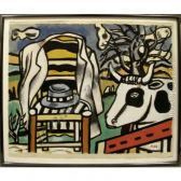 La Chaise Oil Painting by Fernand Leger