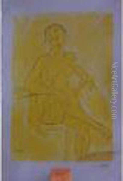 Liberte J'ecris Ton Nom Oil Painting by Fernand Leger