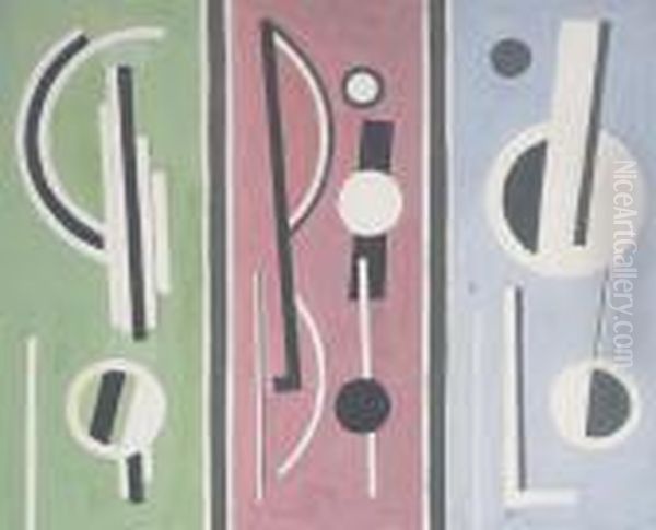 Ballet Mecanique Oil Painting by Fernand Leger