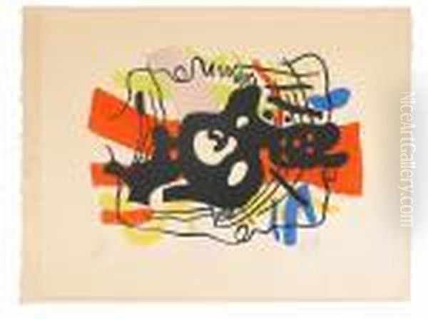 La Racine Oil Painting by Fernand Leger