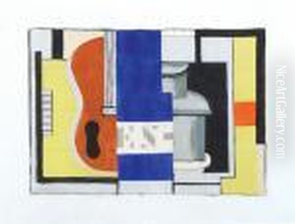 Encrier Oil Painting by Fernand Leger