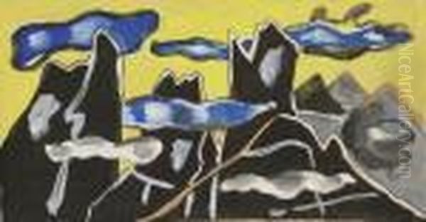 Bolivar Oil Painting by Fernand Leger