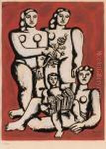 Nus Et L'enfant A L'cccordeon